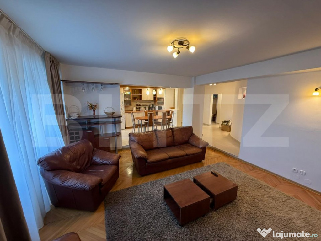 Apartament generos cu 4 camere, 100 mp, renovat, zona Gheorg