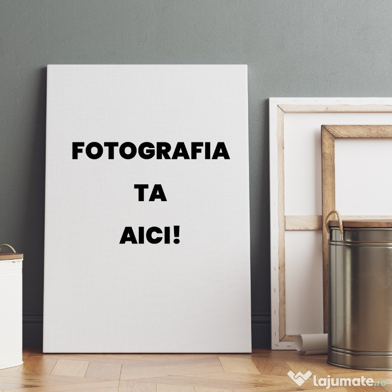 Tablou canvas 50x70cm cu poza ta