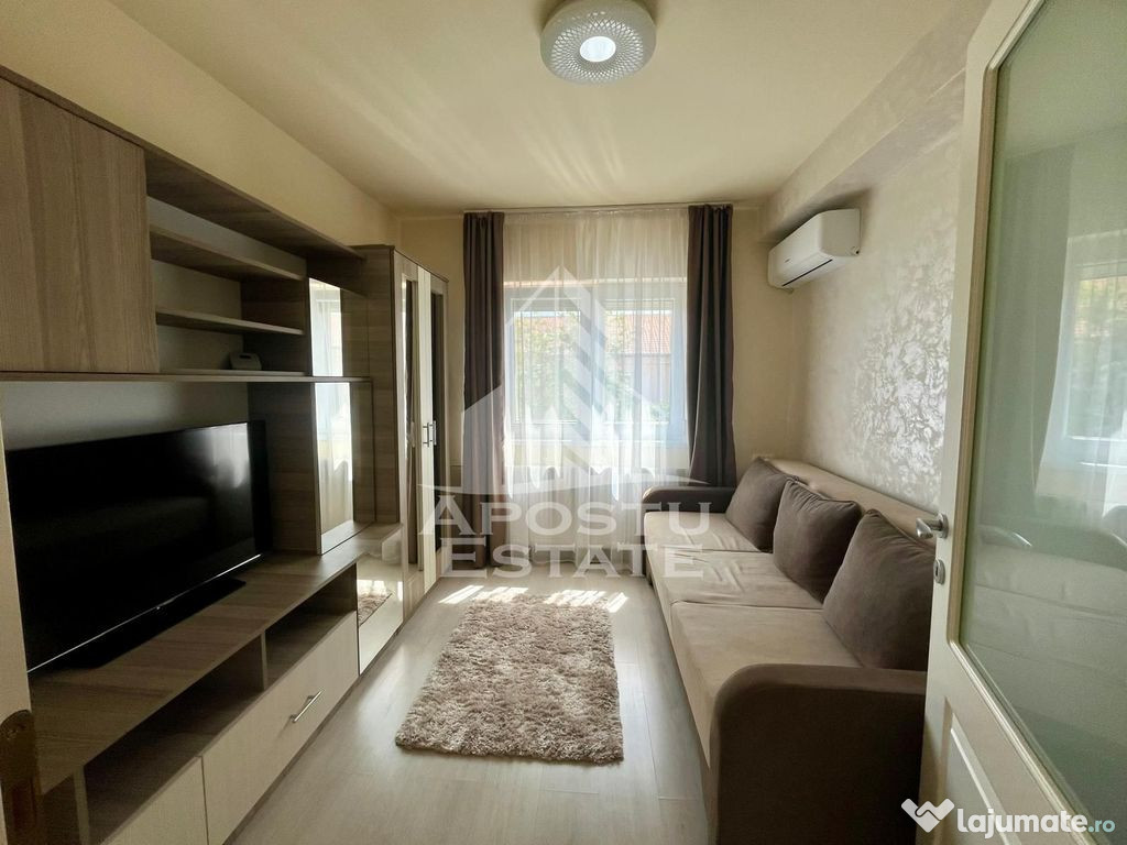 Garsoniera complet renovata,centrala proprie,zona Lipovei...