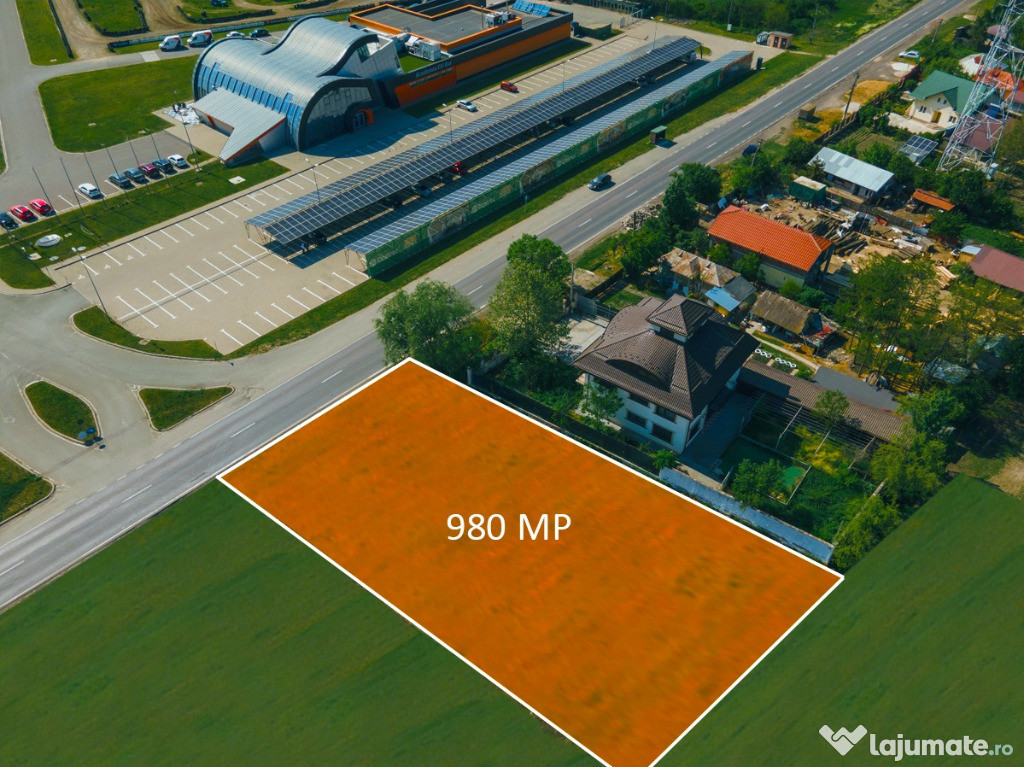 Teren intravilan Crevedia 980 m² DN1A, langa Academia Titi Aur