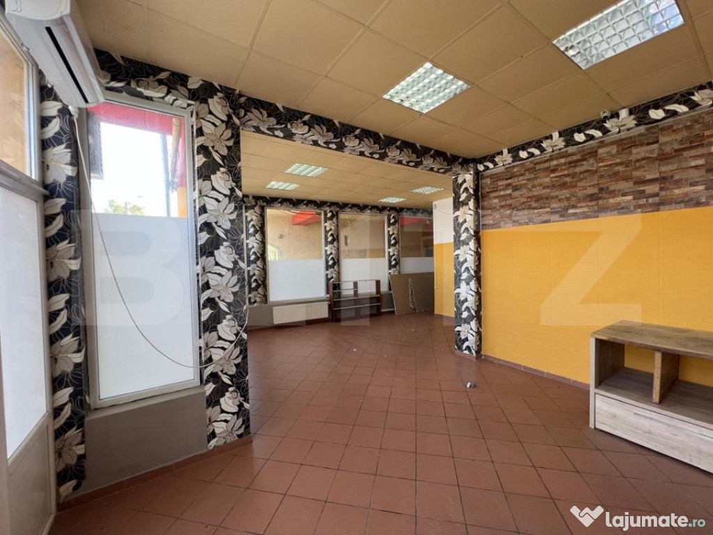 Spațiu comercial de inchiriat, 51,55 mp, zona Liceul German