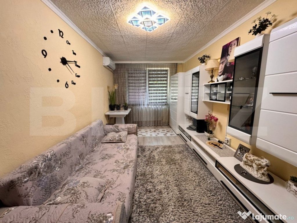 Apartament de 1 camera, etaj intermediar, zona Siraj-Poitier