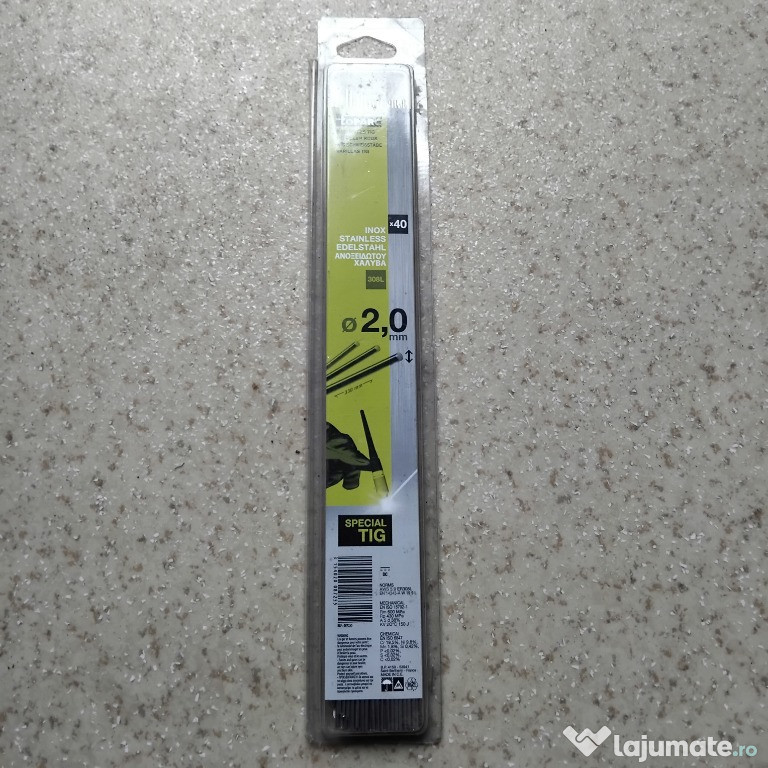 Electrozi Sudura Inox Toparc R308 2 mm lungime 330m x40buc