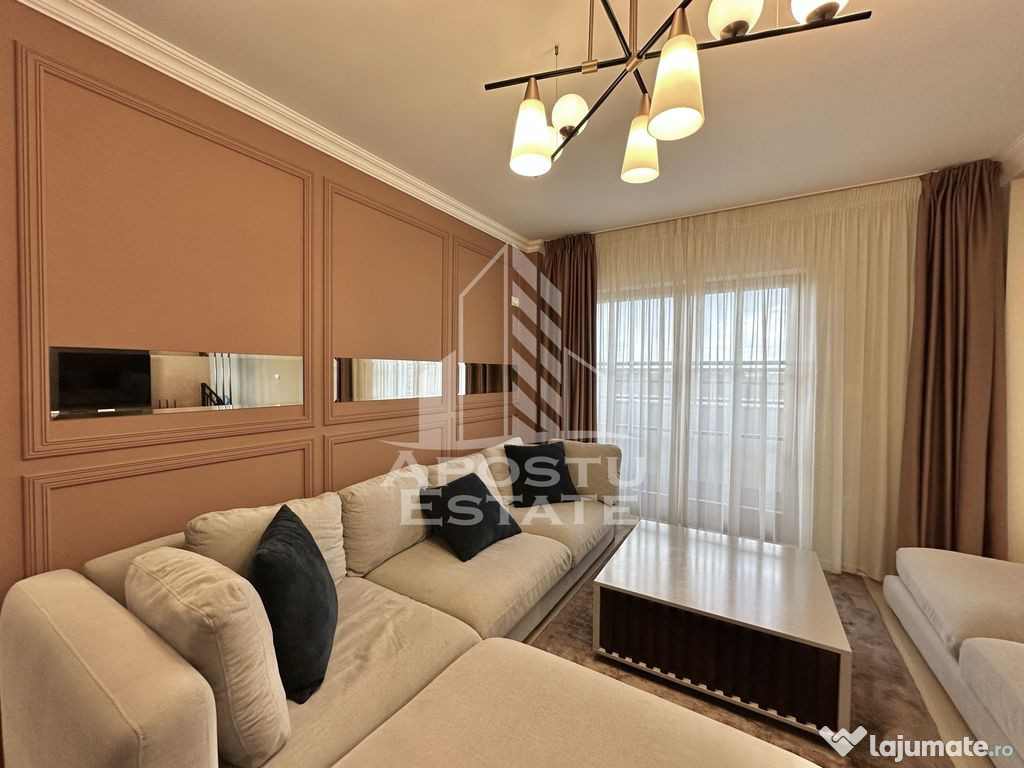 Penthouse de Lux cu 4camere si 2bai complet mobilat si ut...