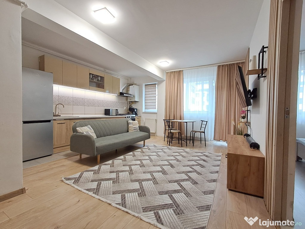 Apartament 2 camere mobilat, garaj subteran Floresti