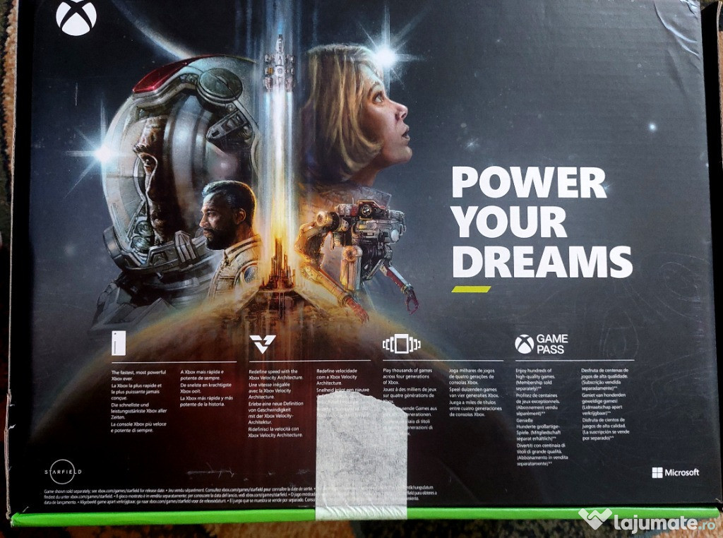Consola Microsoft Xbox Series X, 1TB, Negru