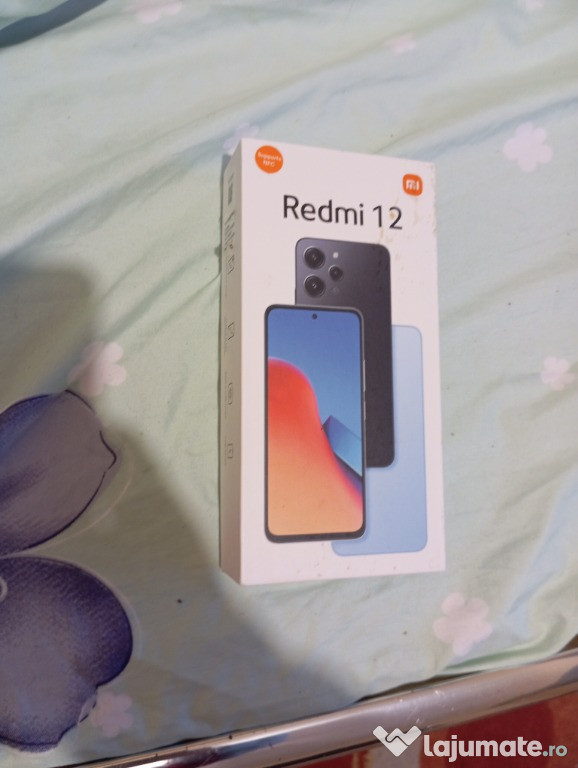 Redmi 12 negru cu cutie