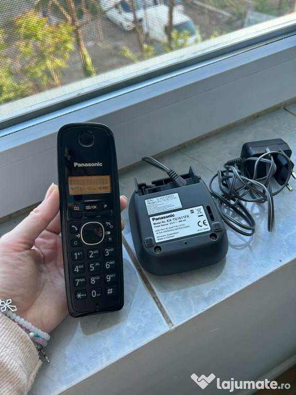 Panasonic telefon fara fir KX-TG1611FX ca nou