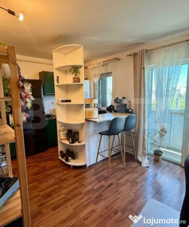 Apartament cu 1 camera, 35mp + Balcon, Marasti