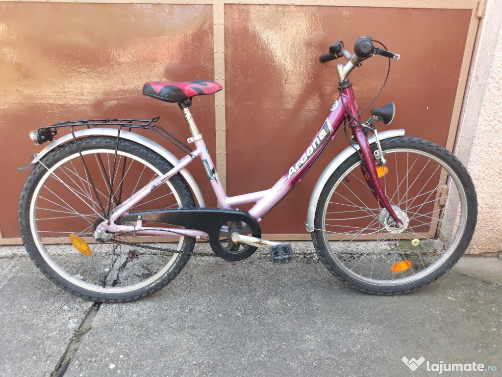 Bicicleta Arcona, cadru aluminiu, roti de 24 inch