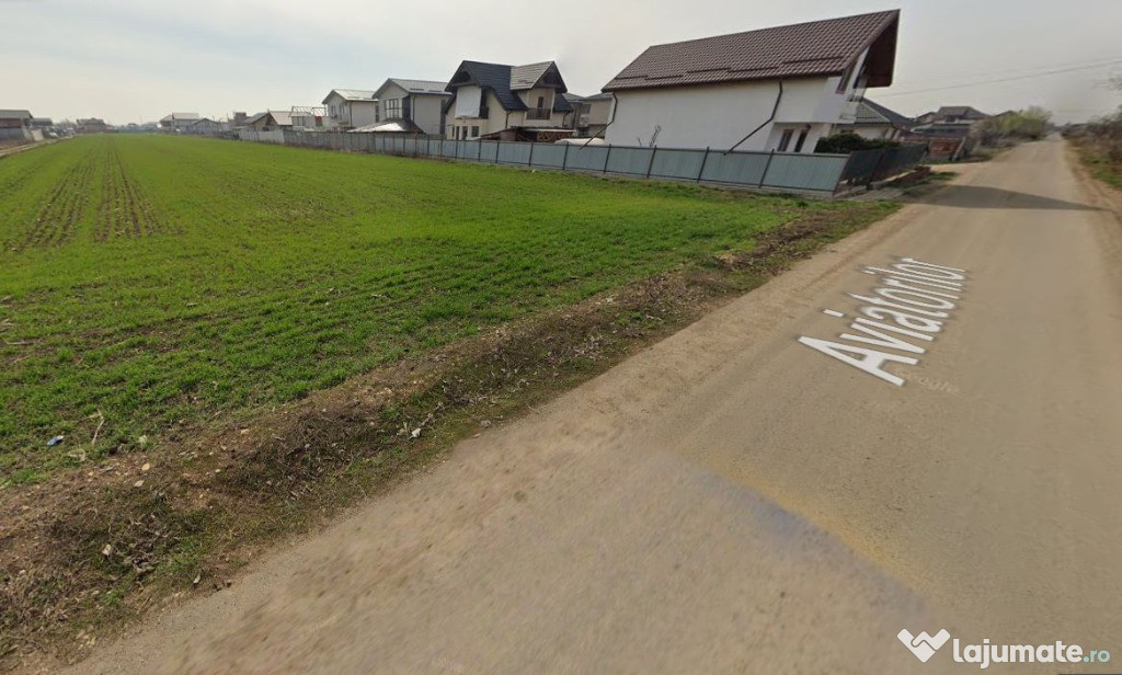 Teren Comuna Berceni - strada Aviatorilor 500mp