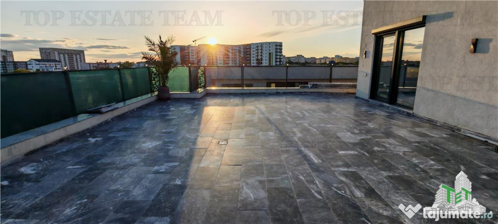 Penthouse 3 camere terasa 184,2mp, finisaje de lux, cu pri