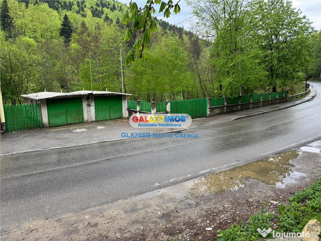 Sinaia Calea Moroieni 41, teren 583 mp 2 garaje 32 mp