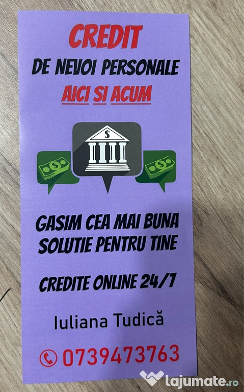 Credit de nevoi personale