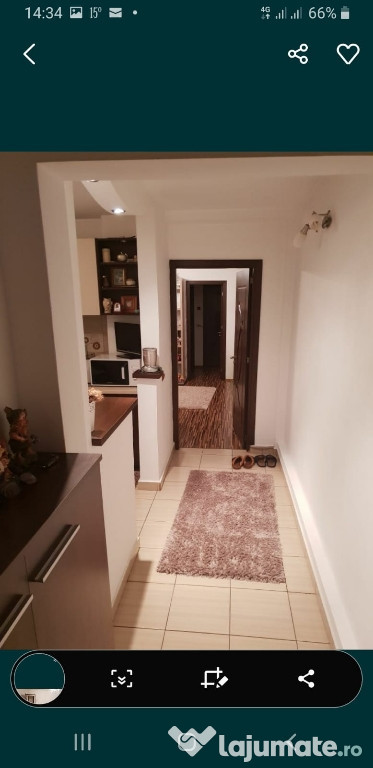 Vând apartament 2 camere 2/4 centrala