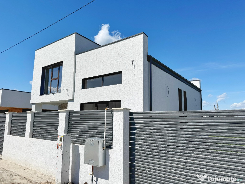 Vila individuală P+1E || 4 camere || 2 băi || 157mp utili||teren 410mp