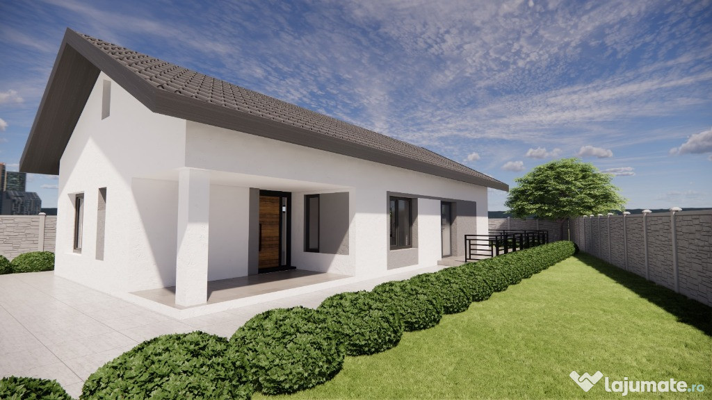 Casa individuala 4 CAMERE/2BAI/TEREN 463 MP/Com.Berceni