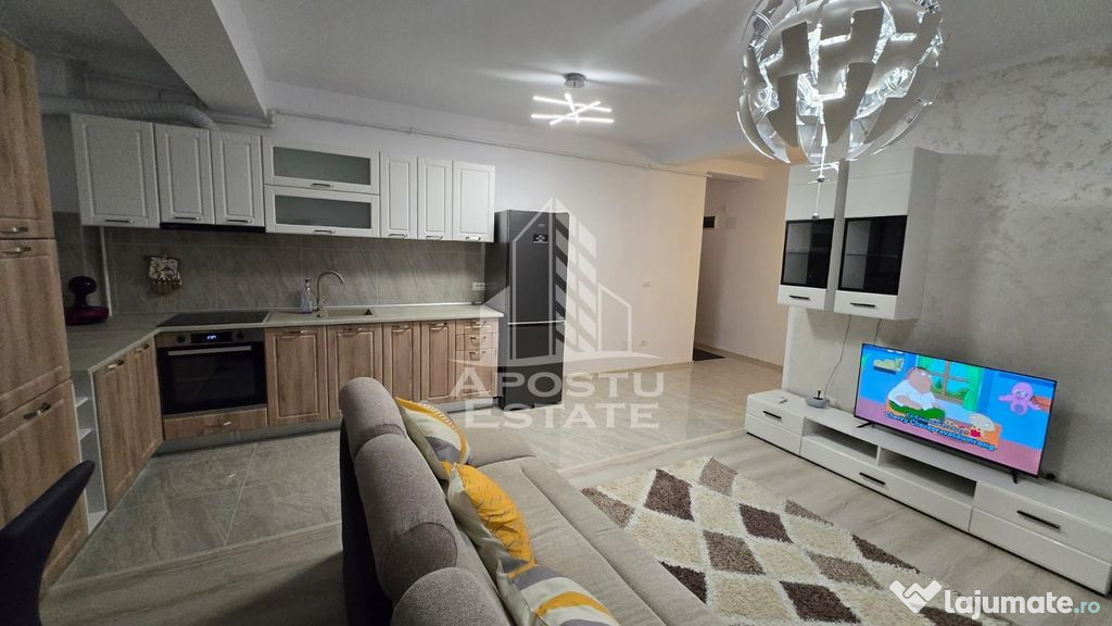Apartament cu doua camere , centrala proprie,AC, in Giroc