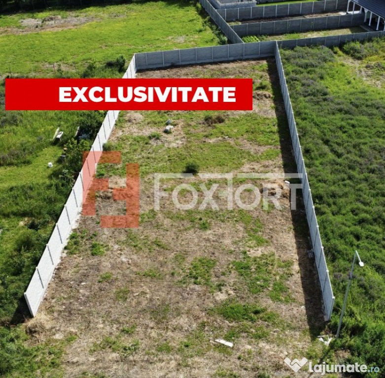 Teren intravilan 752 mp pentru duplex sau casa individuala