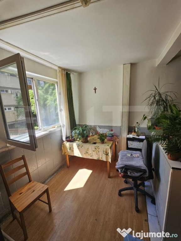 Apartament 1 camera, 32mp, Balcon, Manastur