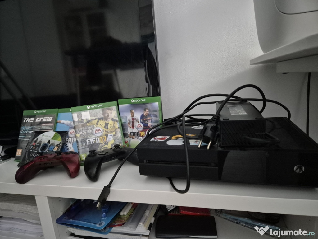 Xbox one 500gb cu maneta gear of war 4 maneta simpla 5joc