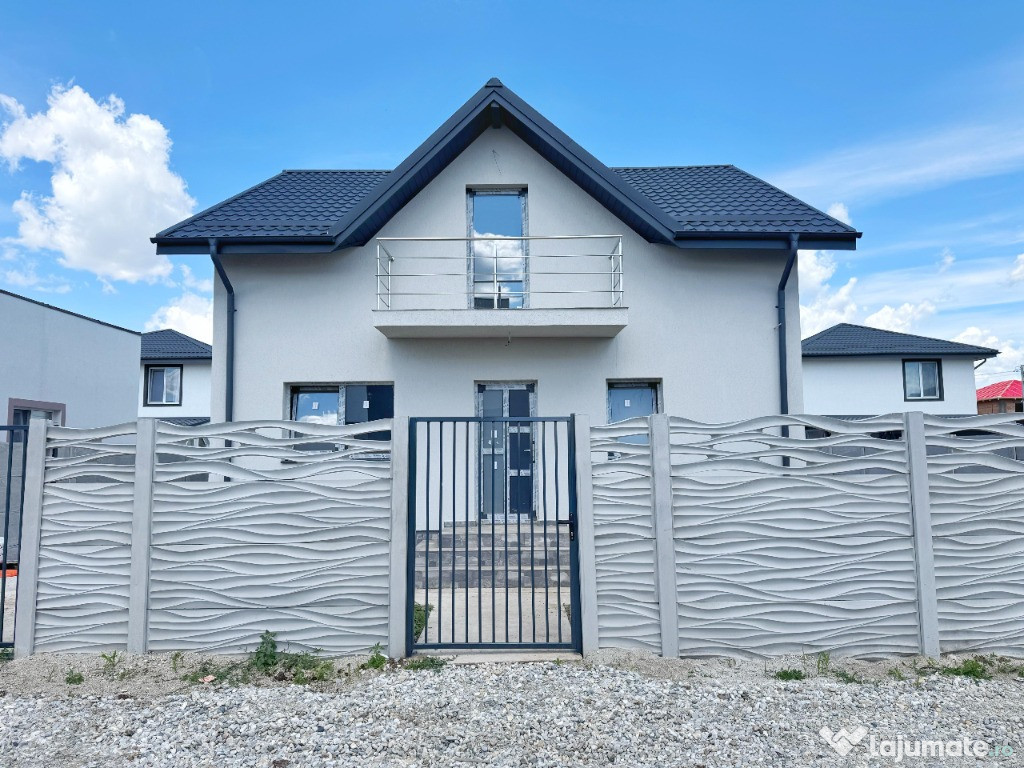 Vila individuală P+M - 4 camere - 2 băi - 140mp utili - teren 403mpVă