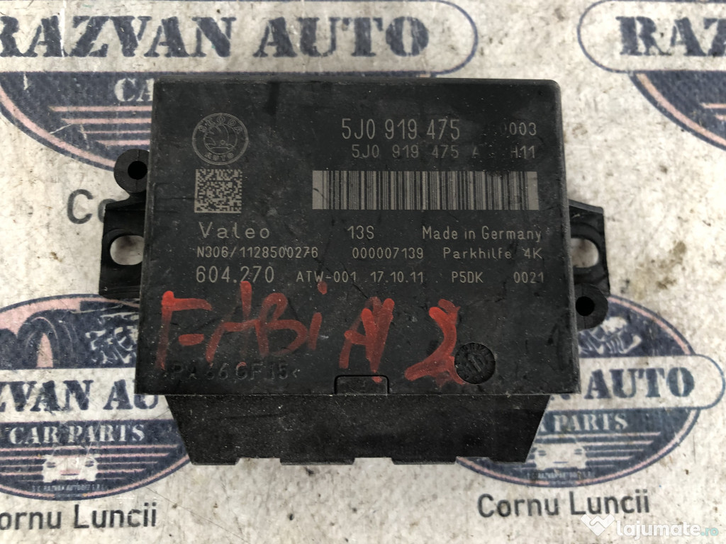 Modul Senzori Parcare Skoda Fabia 2 2011