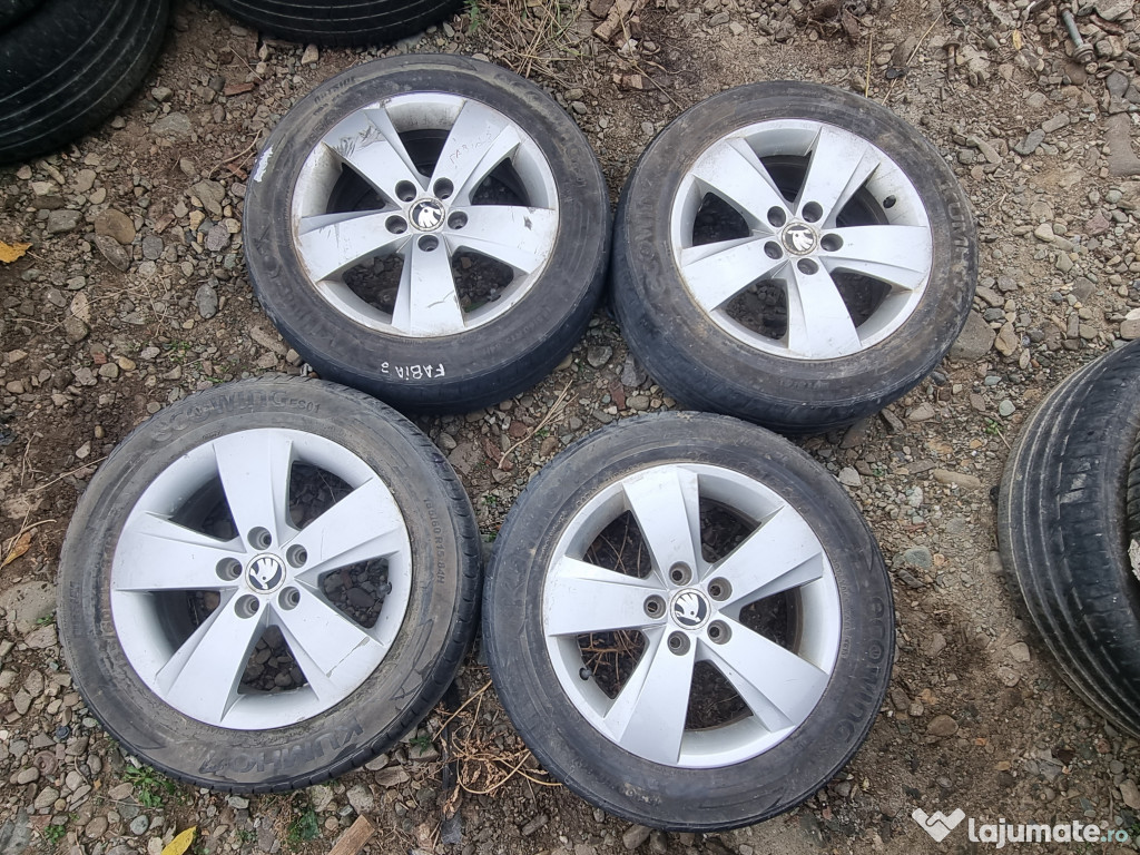 Jante 15 - 5 prezoane Skoda Fabia 3 2015