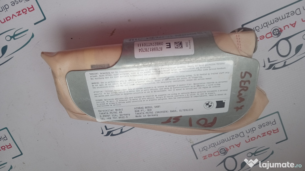 Airbag scaun stanga fata BMW Seria 7 2009