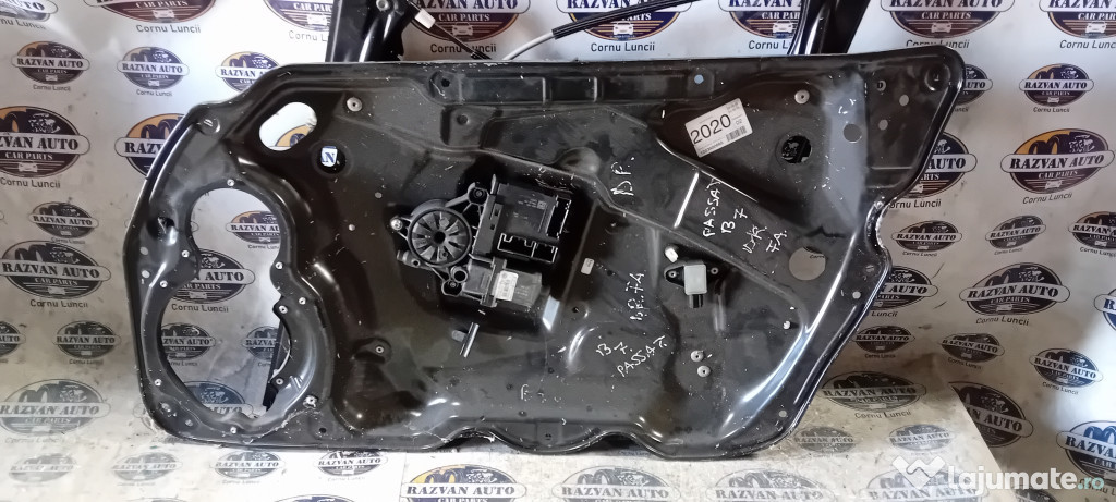 Macara geam dreapta fata Volkswagen Passat B7 2012