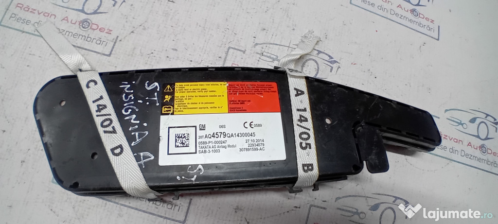 Airbag scaun stanga fata Opel Insignia A 2011