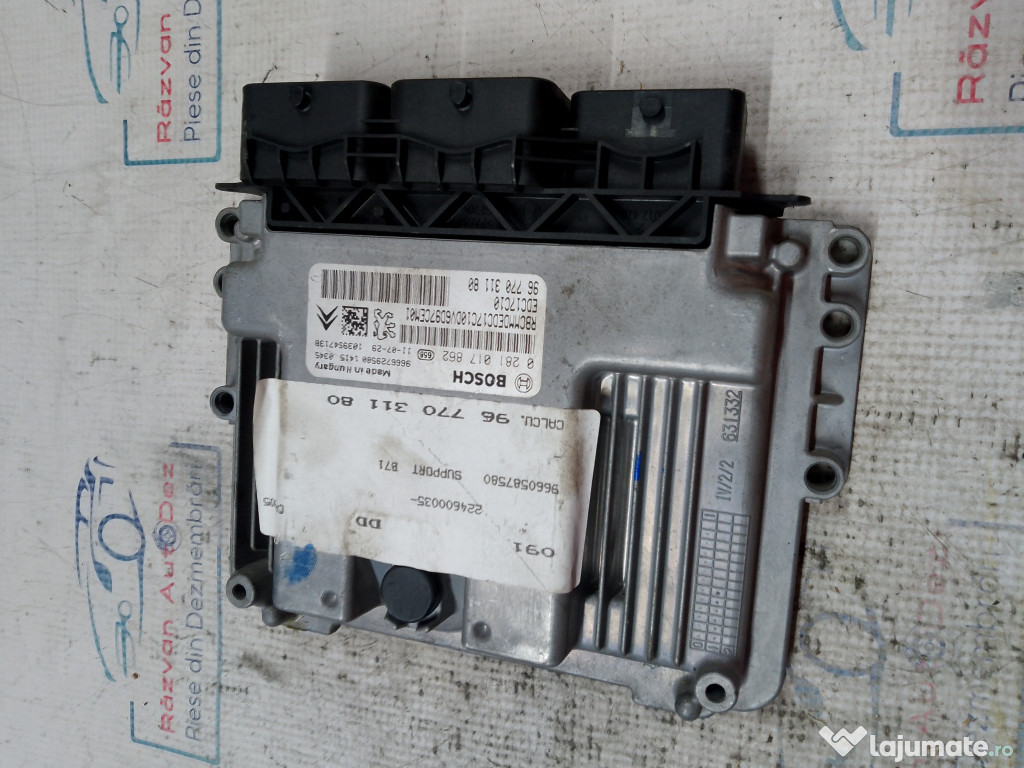 Calculator motor Citroen C4 1.6 2012