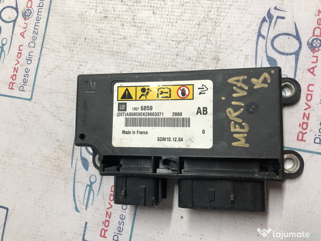 Modul airbag Opel Meriva B 2010