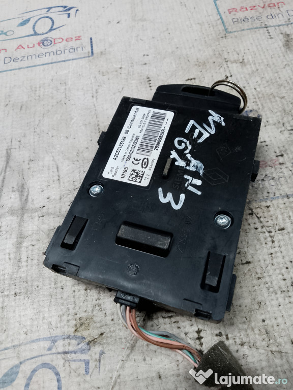 Contact plus cartela Renault Megane 3 2013