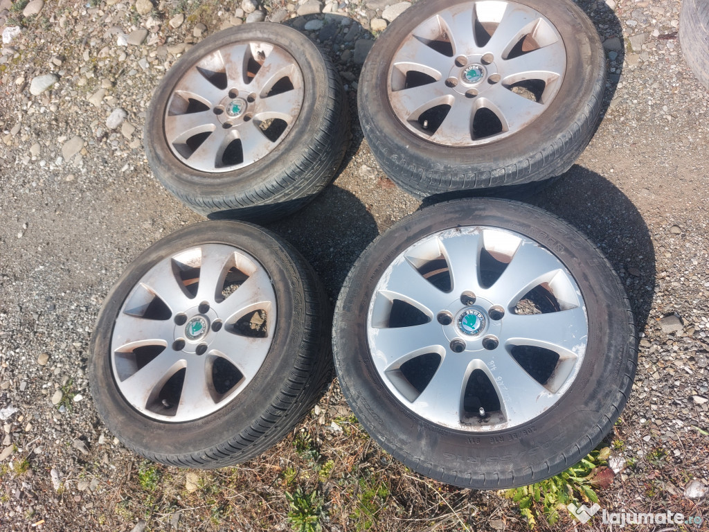 Jante 16 - 5 prezoane Skoda Superb 2 2010