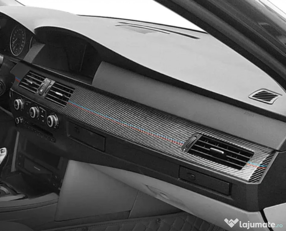 BMW E60 Trim plansa bord Carbon
