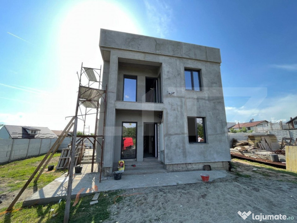 Casă la cheie P + E, 101 mp utili, 300 mp curte, Veteranilo