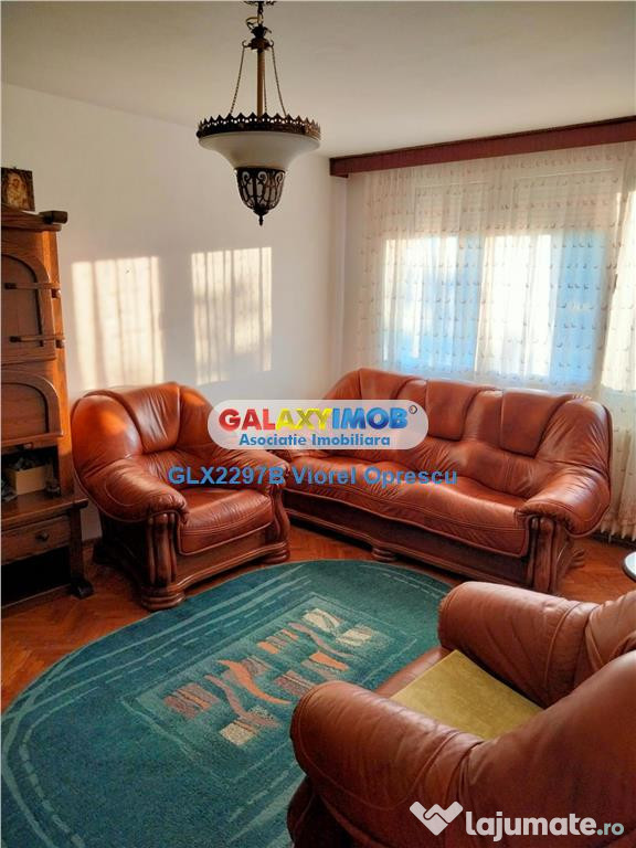 Apartament 3 camere, mobilat, Trapezului, Titan, Metrou