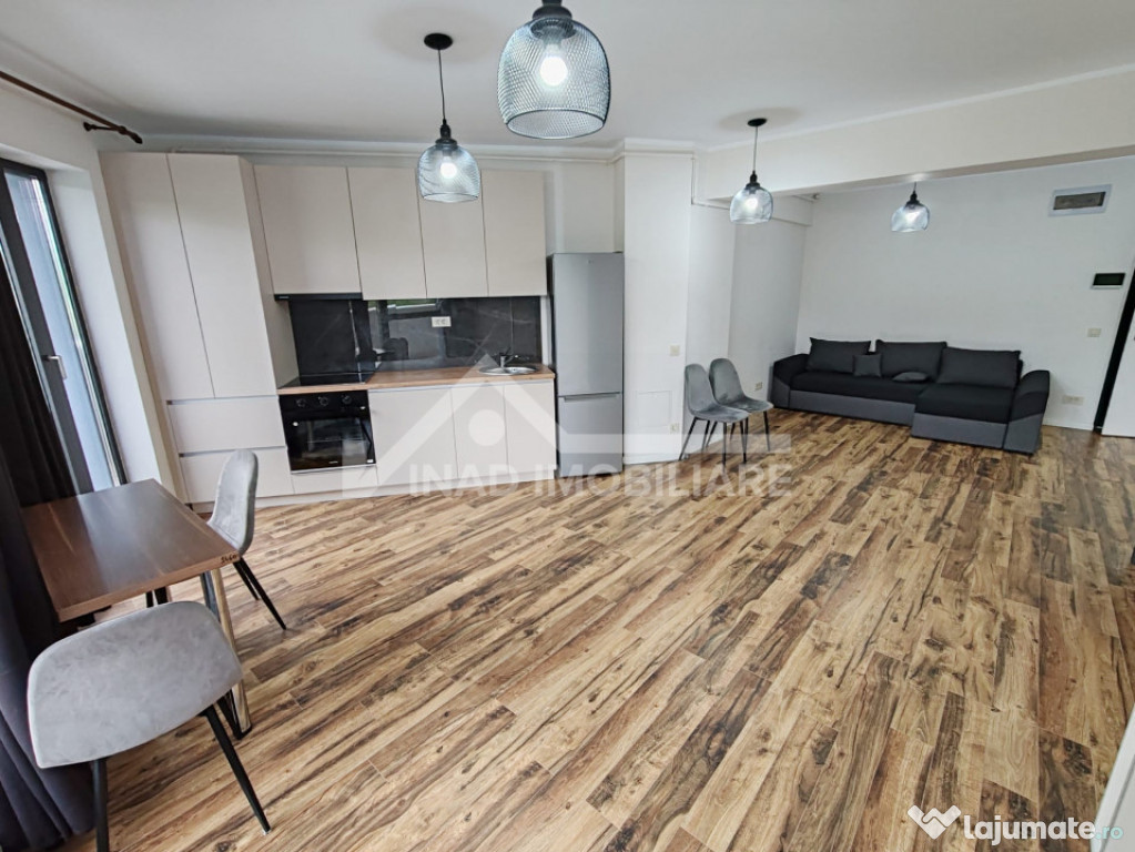 Apartament 2 camere, balcon 15mp, mobilat modern, Ansamblu