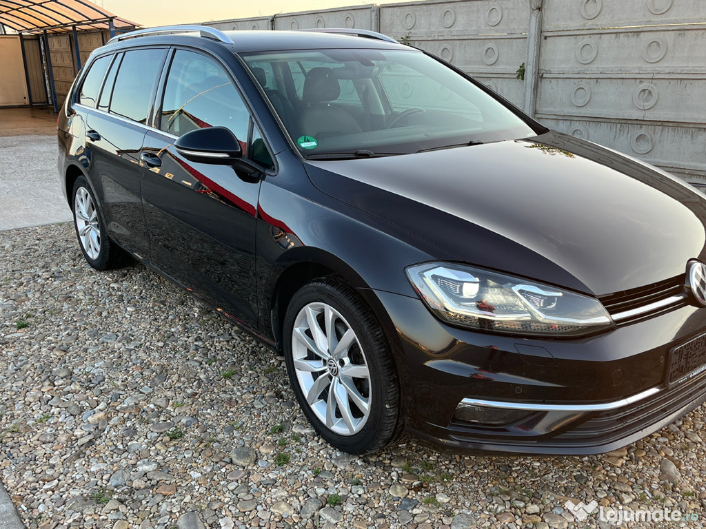 Vw golf , fabr 2018, 2.0 TDI ,150 cp , alcantara , led