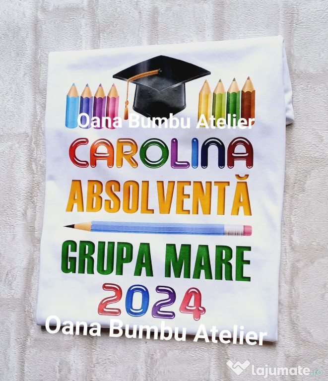 Tricouri absolvire gradinita si scoala