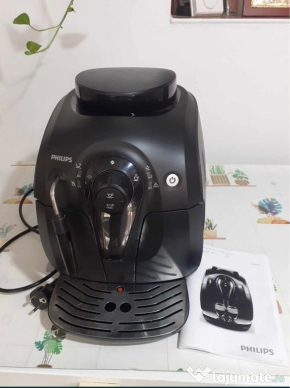 Espressor Philips HD8651/09, 1400W, 15 Bar, 1 l, Negru