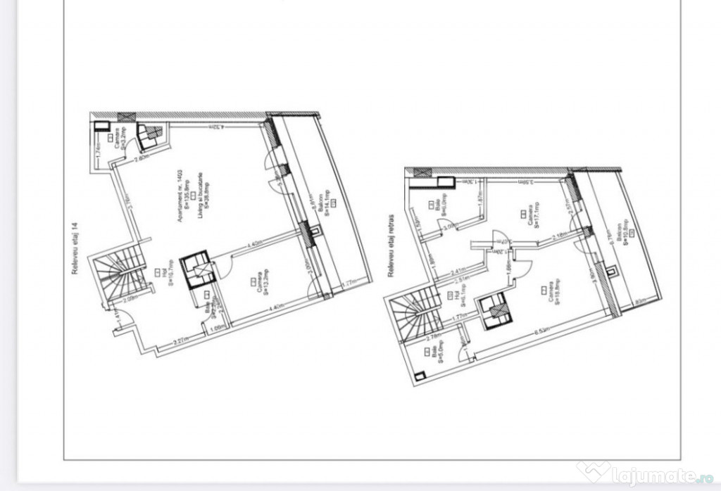 Penthouse 4 camere ,135,8 mp, Ansamblu Rezidential, Zorilor