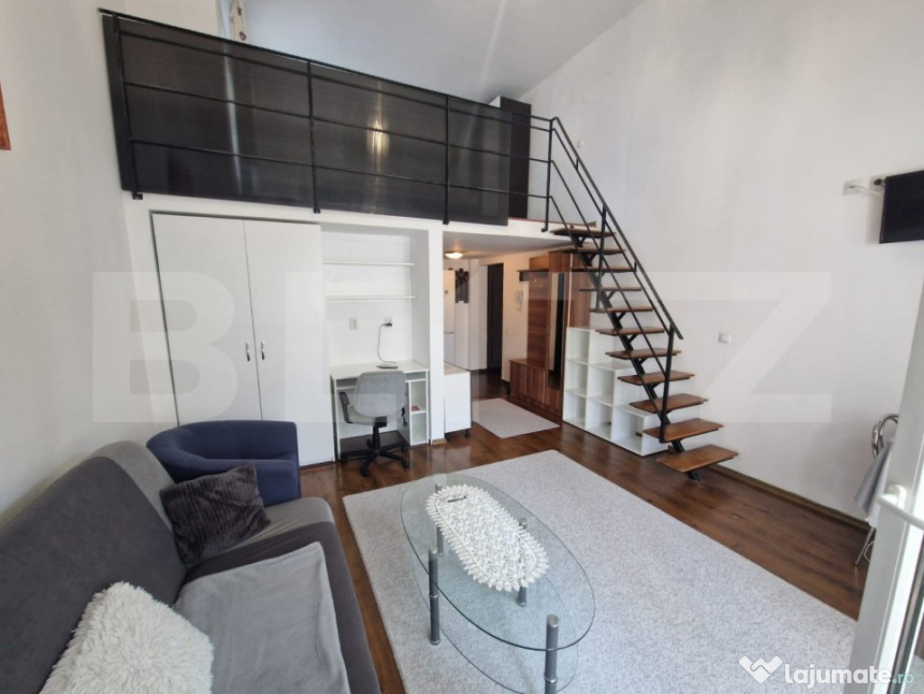 Apartament 2 camere, utilat si mobilat, zona Andrei Muresanu