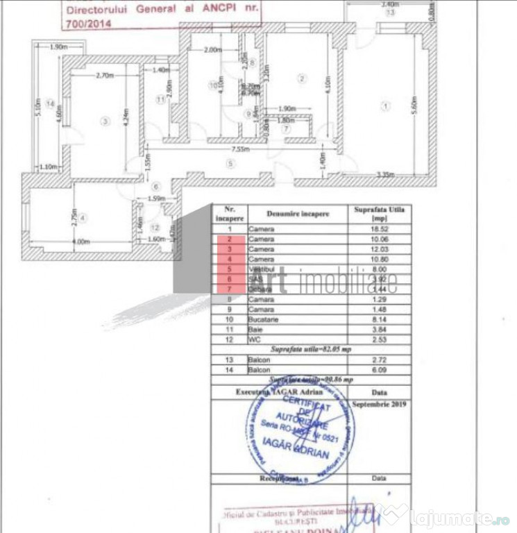 APARTAMENT 4 CAMERE SEBASTIAN-PROSPER