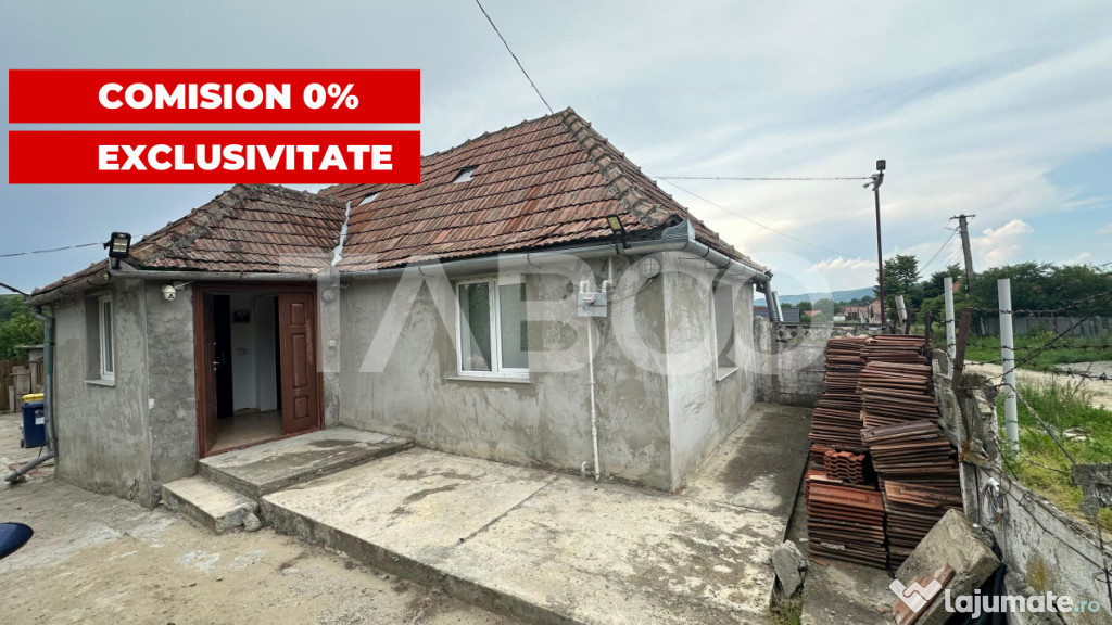 Comision 0% Casa individuala 3 camere teren 4000 mp Rusi Sib