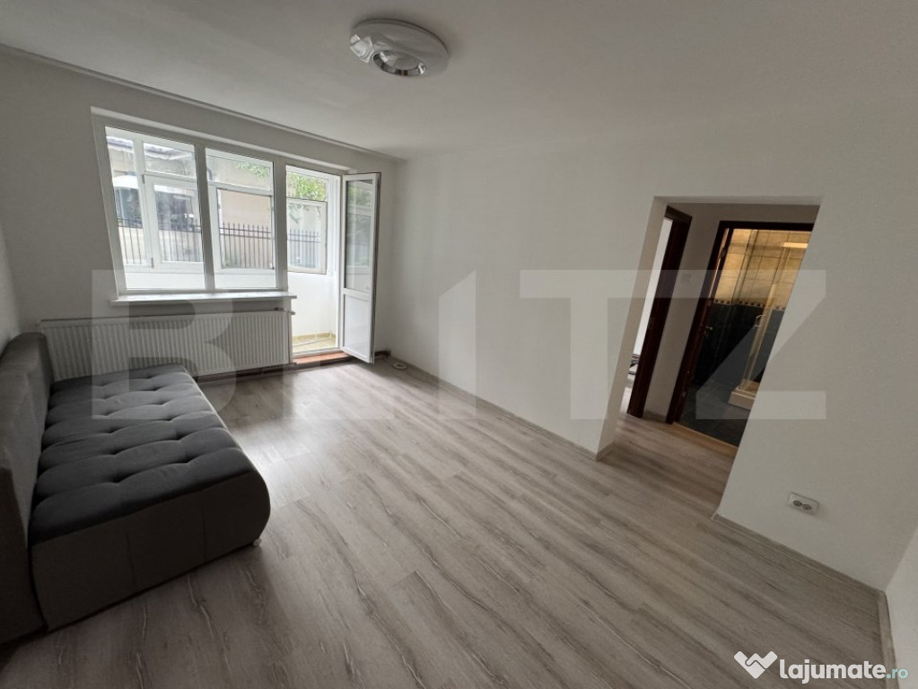 Apartament 2 camere 44mp utili, parter, clasa energetică A,