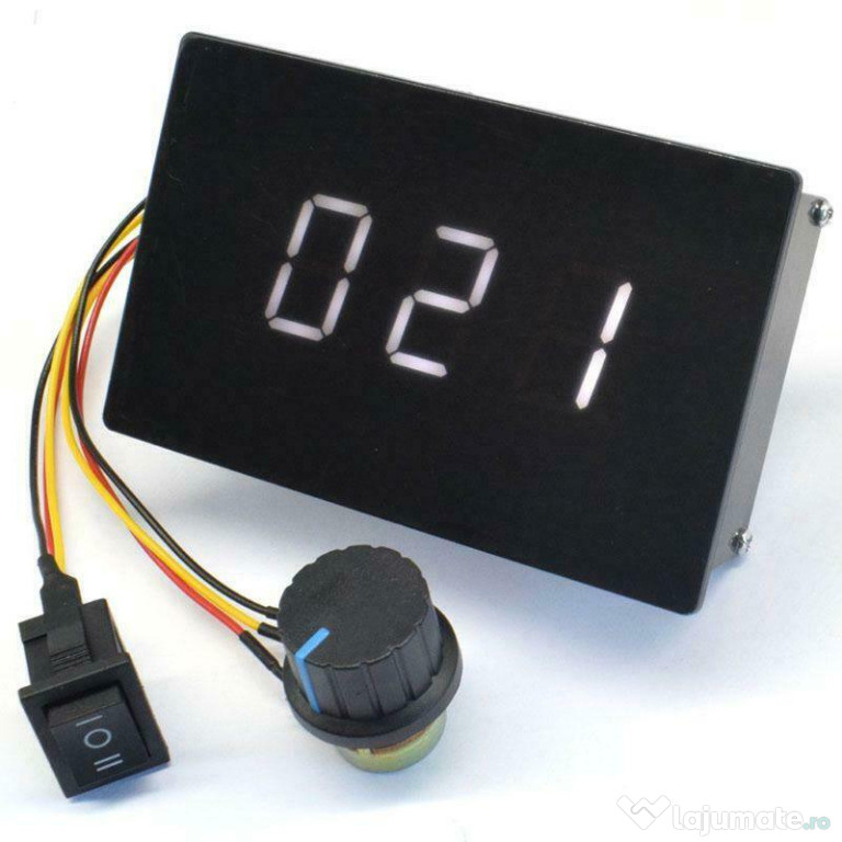 Variator turatie motor cc PWM 20A 6-60V Schimbare sens . Nou!