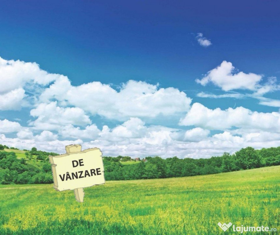 Teren intravilan, dedicat constructie casa, 2600 mp, SIRET