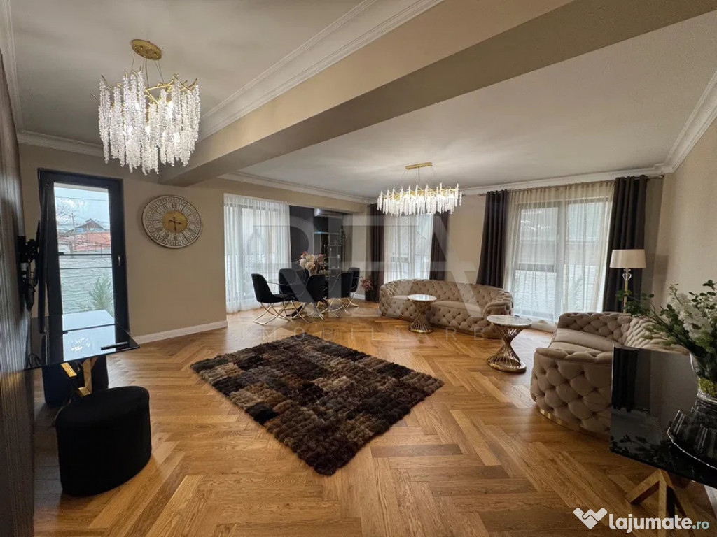 3 Camere | 111,8 mp + Curte Privată 160 mp | Finisaje Premi